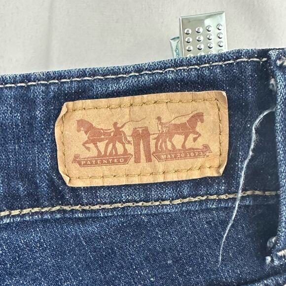 Levi's 529 Curvy Bootcut Medium Wash Mid Rise Denim Jeans Women's Size 31 - Picture 6 of 8